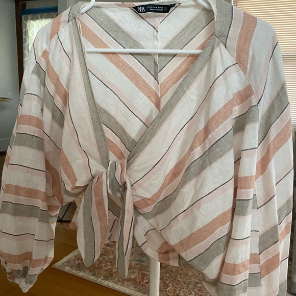 Zara tie top - Picture 2 of 4